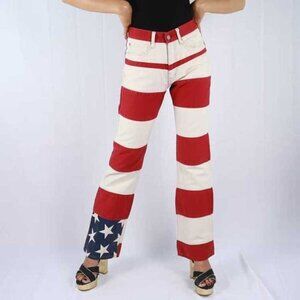 Vintage Hysteric Glamour Kinky USA Flag Jeans